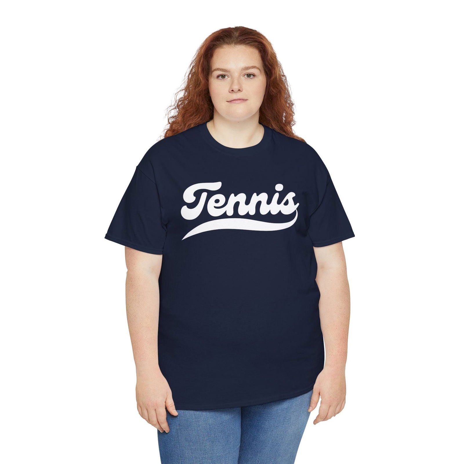 TENNIS 1 (Dark Blue) - Tennis Basic Tee - GRANDSLAM PH