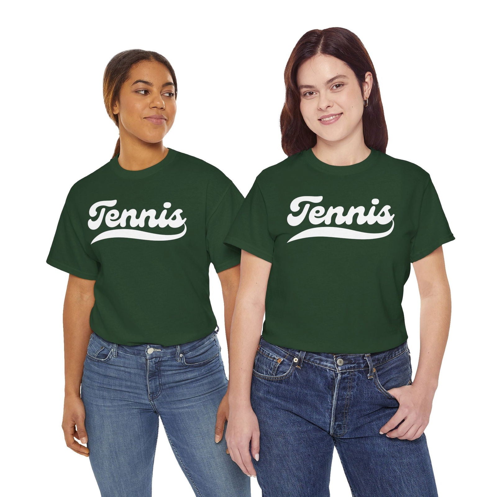 TENNIS 1 (Dark Green) - Tennis Basic Tee - GRANDSLAM PH