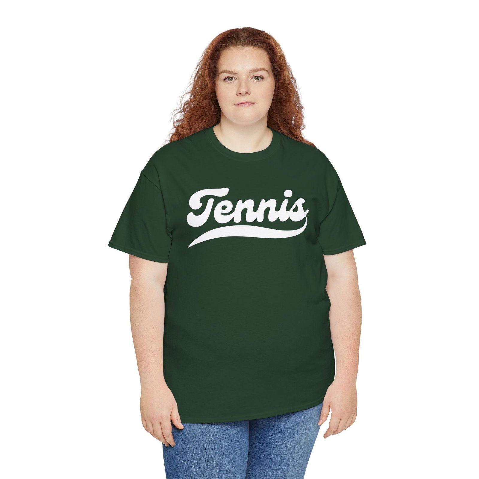TENNIS 1 (Dark Green) - Tennis Basic Tee - GRANDSLAM PH