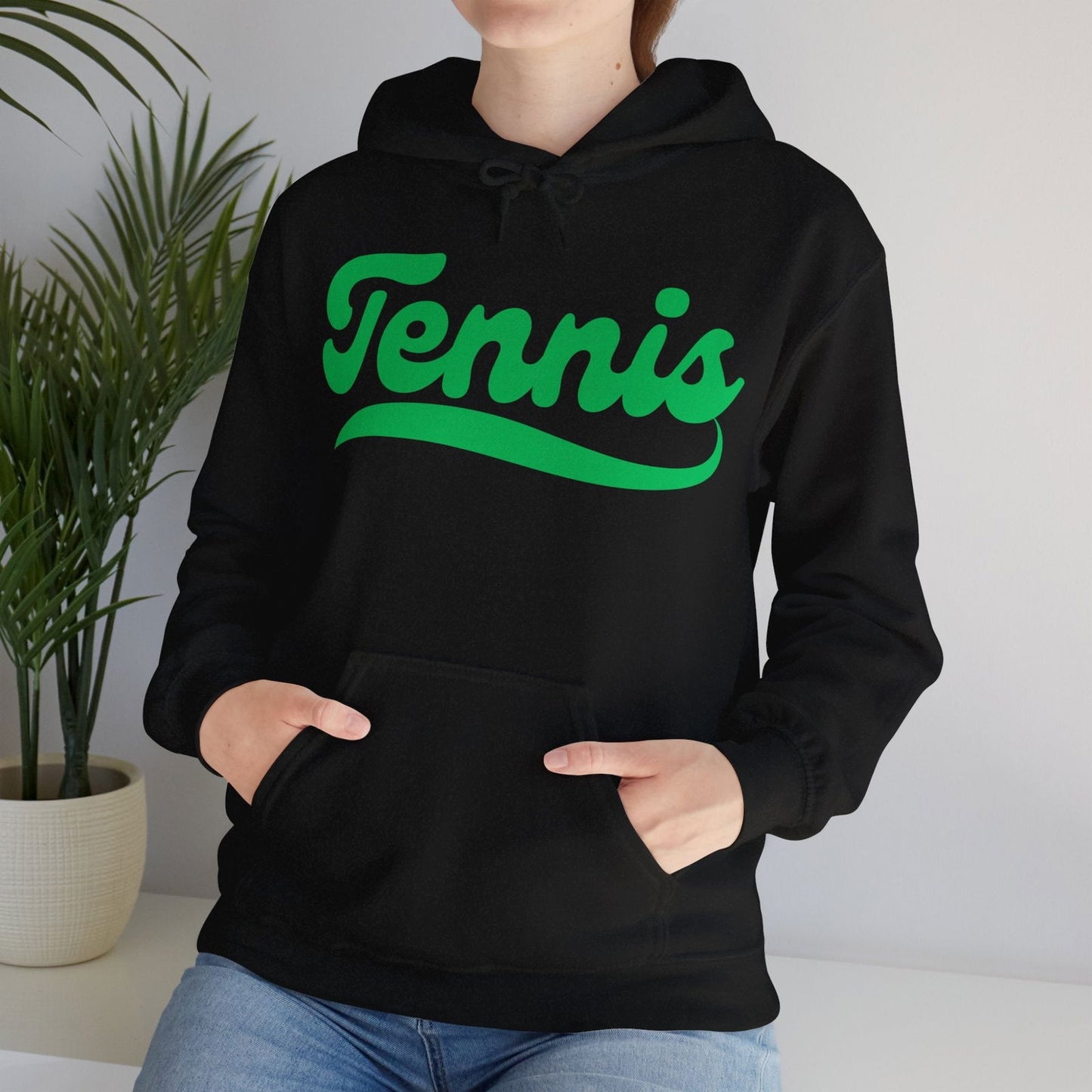 TENNIS 1 (Green) - Tennis Hoodie - GRANDSLAM PH