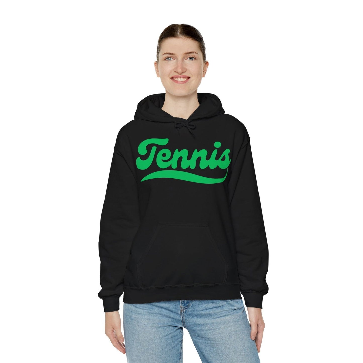 TENNIS 1 (Green) - Tennis Hoodie - GRANDSLAM PH