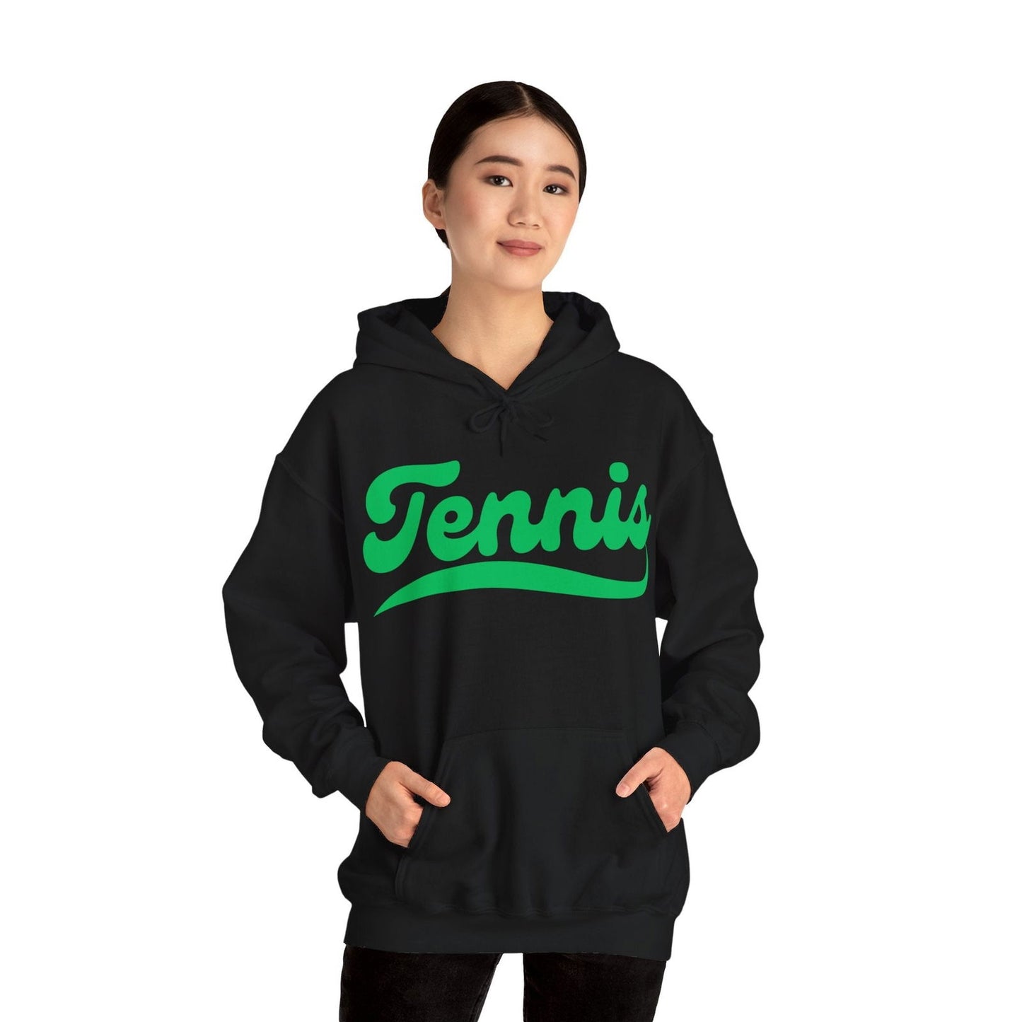 TENNIS 1 (Green) - Tennis Hoodie - GRANDSLAM PH
