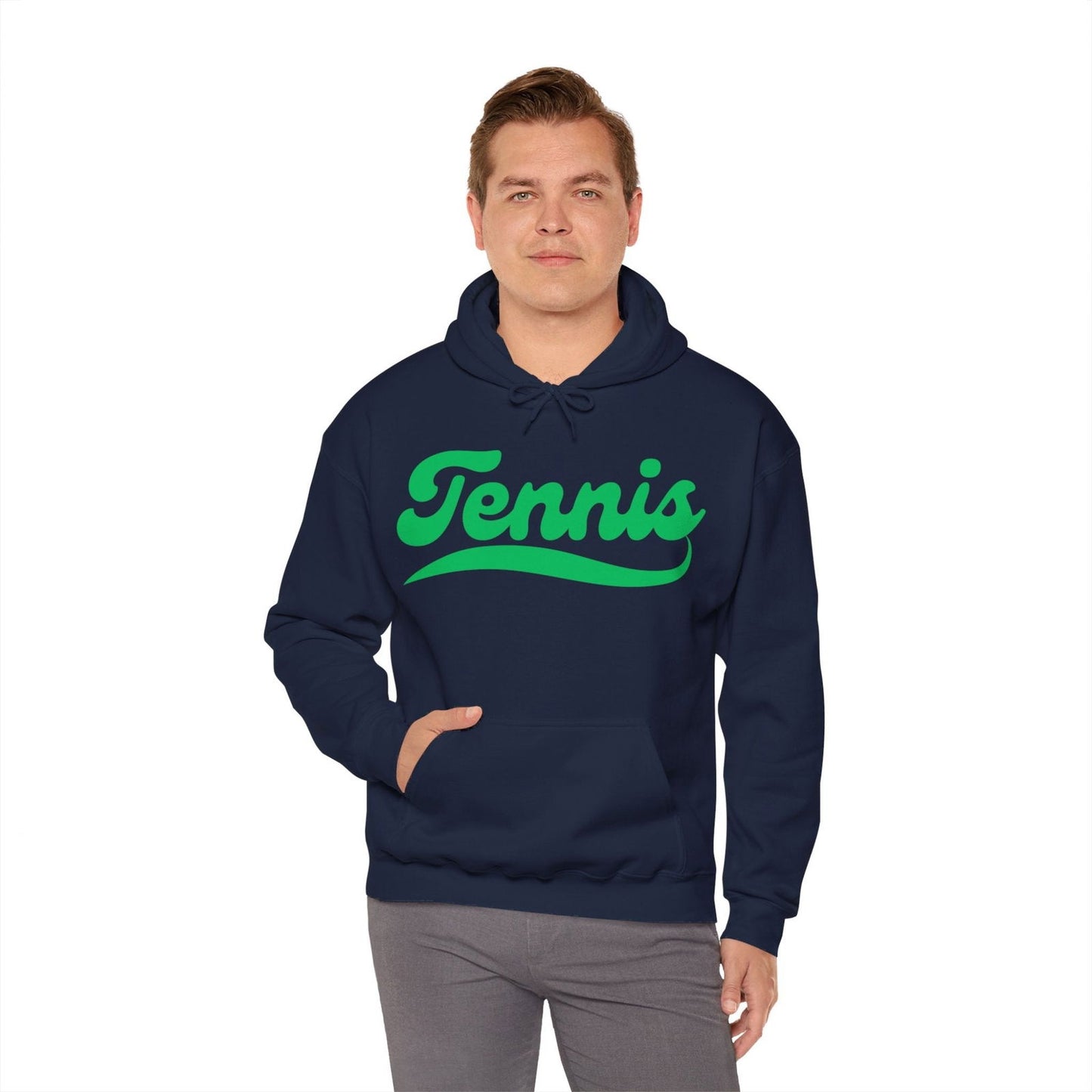 TENNIS 1 (Green) - Tennis Hoodie - GRANDSLAM PH