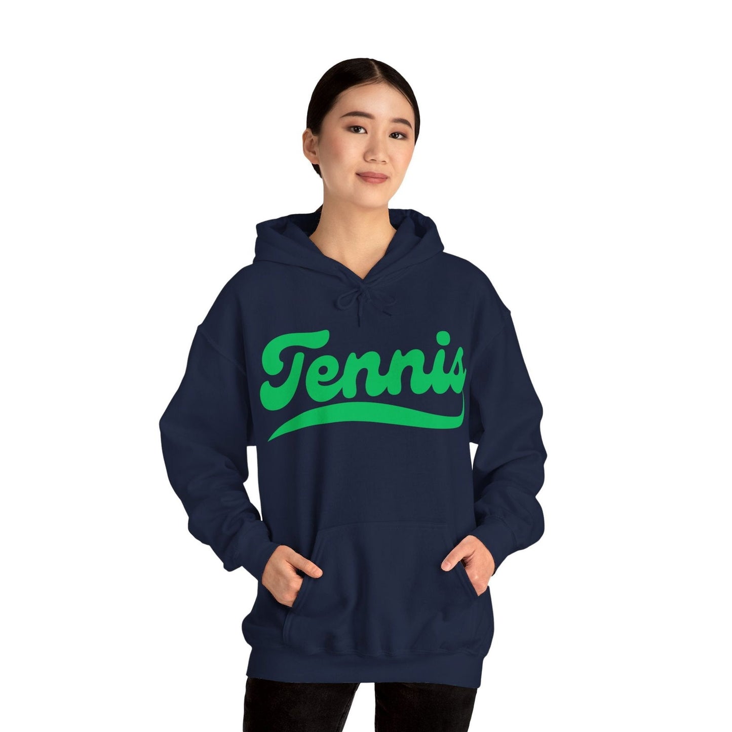 TENNIS 1 (Green) - Tennis Hoodie - GRANDSLAM PH
