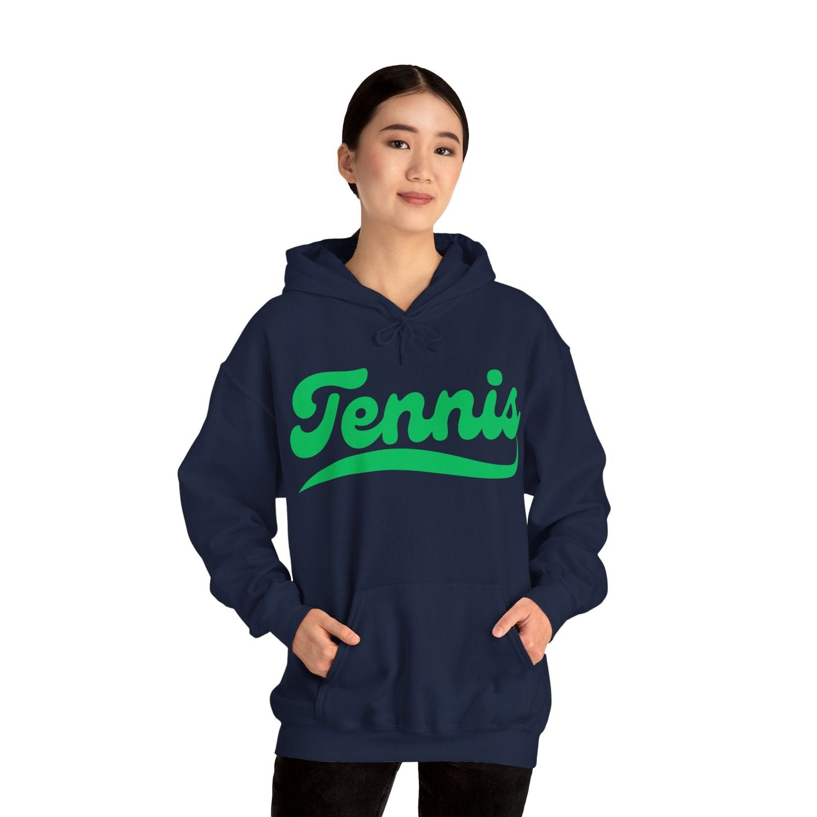 TENNIS 1 (Green) - Tennis Hoodie - GRANDSLAM PH