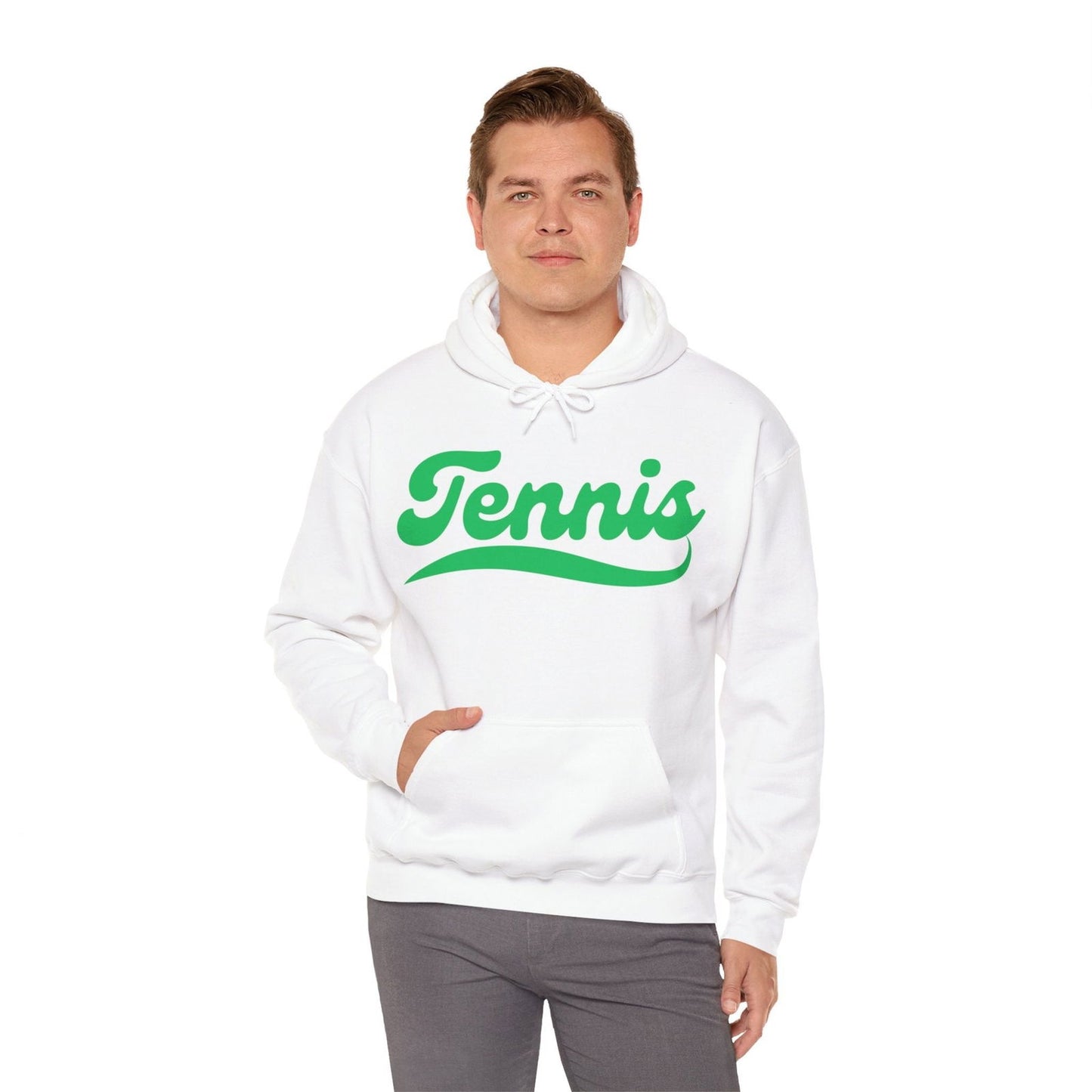 TENNIS 1 (Green) - Tennis Hoodie - GRANDSLAM PH