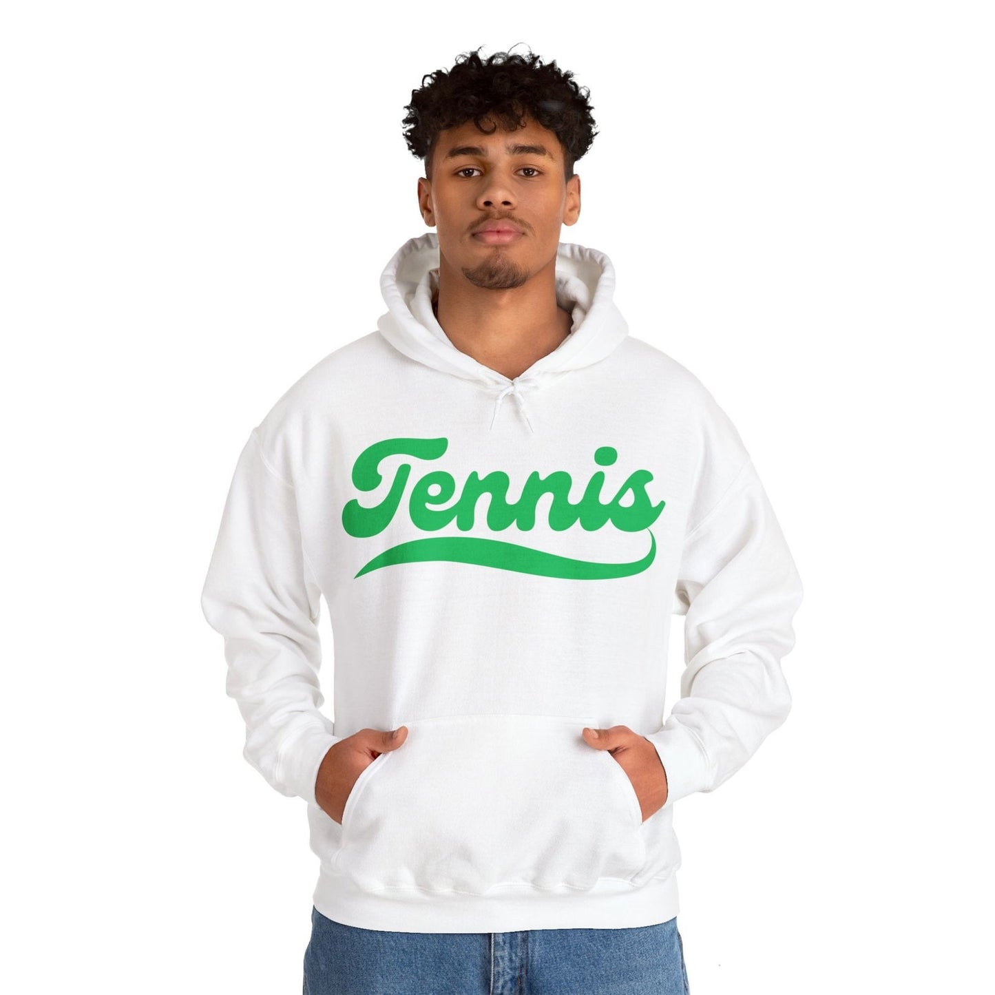TENNIS 1 (Green) - Tennis Hoodie - GRANDSLAM PH