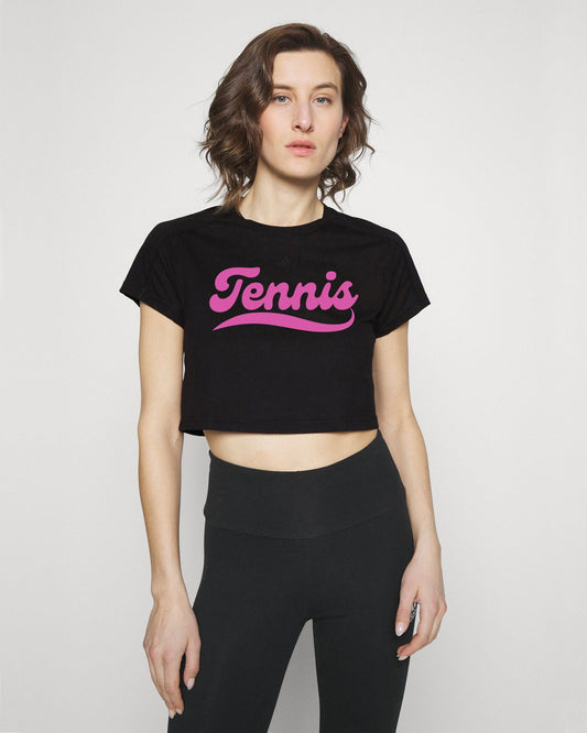 TENNIS 1 (Pink) - Crop Top - GRANDSLAM PH