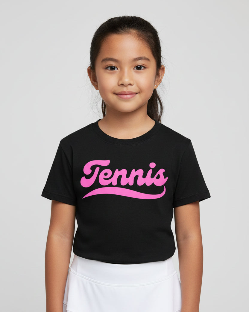TENNIS 1 (Pink) - Kids Tee - GRANDSLAM PH