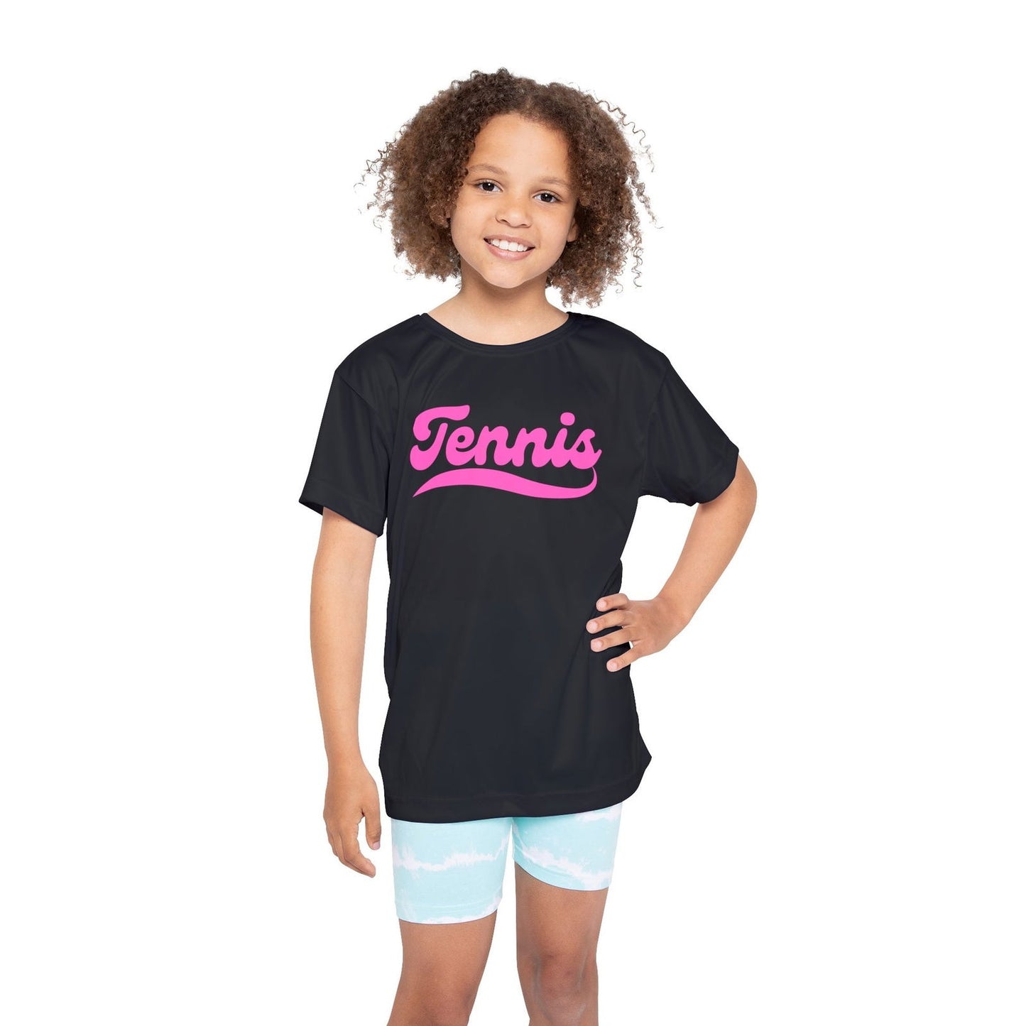 TENNIS 1 (Pink) - Kids Tee - GRANDSLAM PH