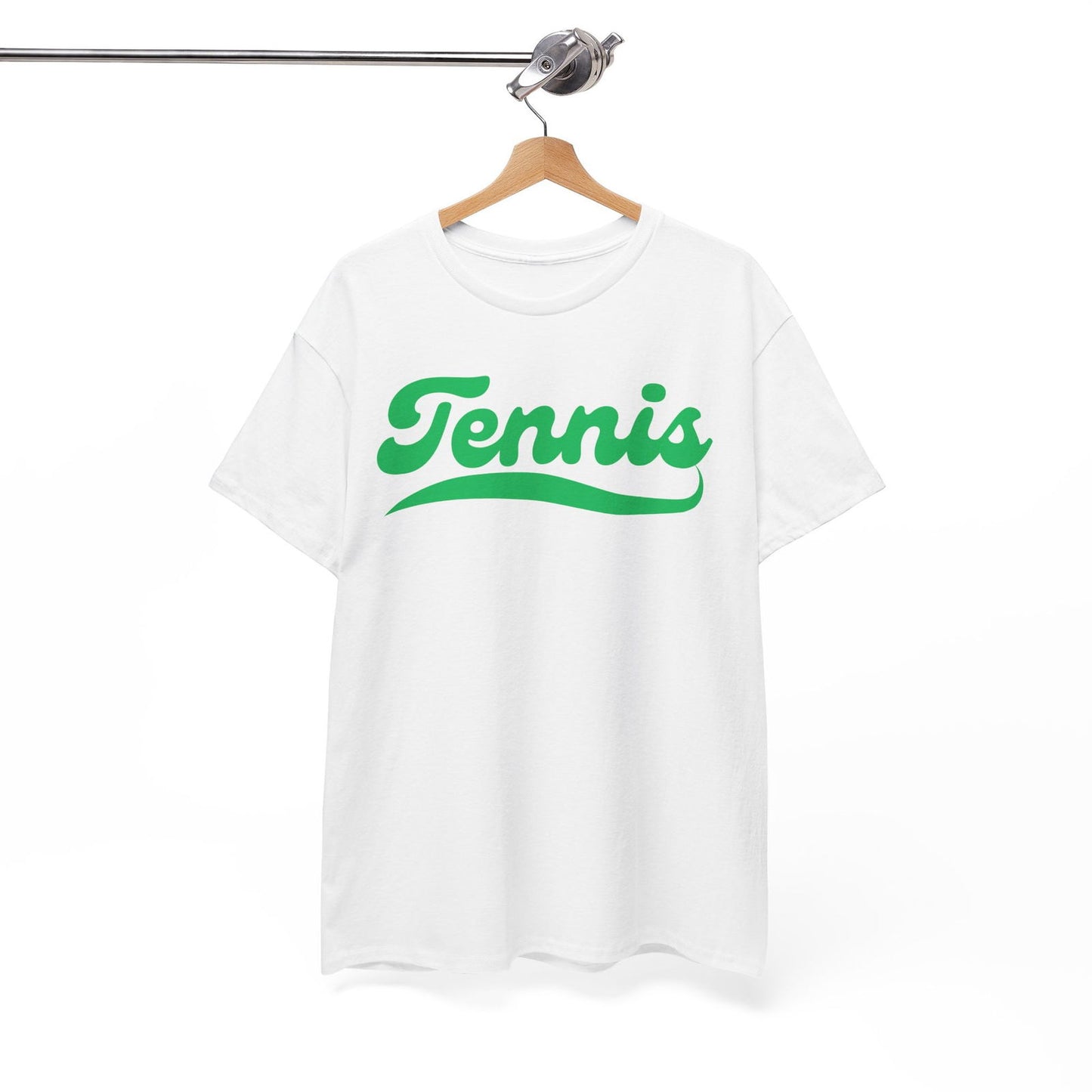 TENNIS 1 (White-Green) - Tennis Basic Tee - GRANDSLAM PH
