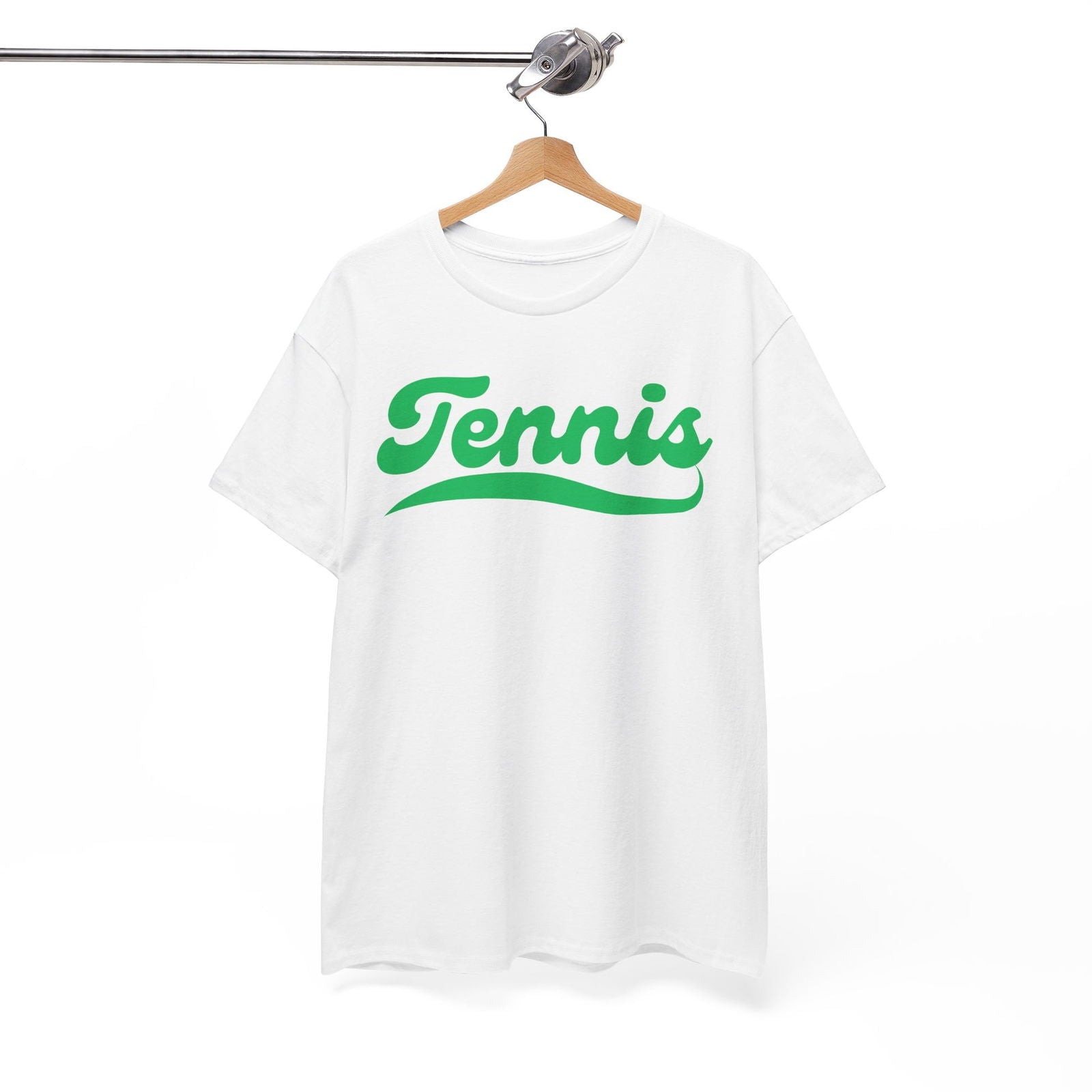 TENNIS 1 (White-Green) - Tennis Basic Tee - GRANDSLAM PH