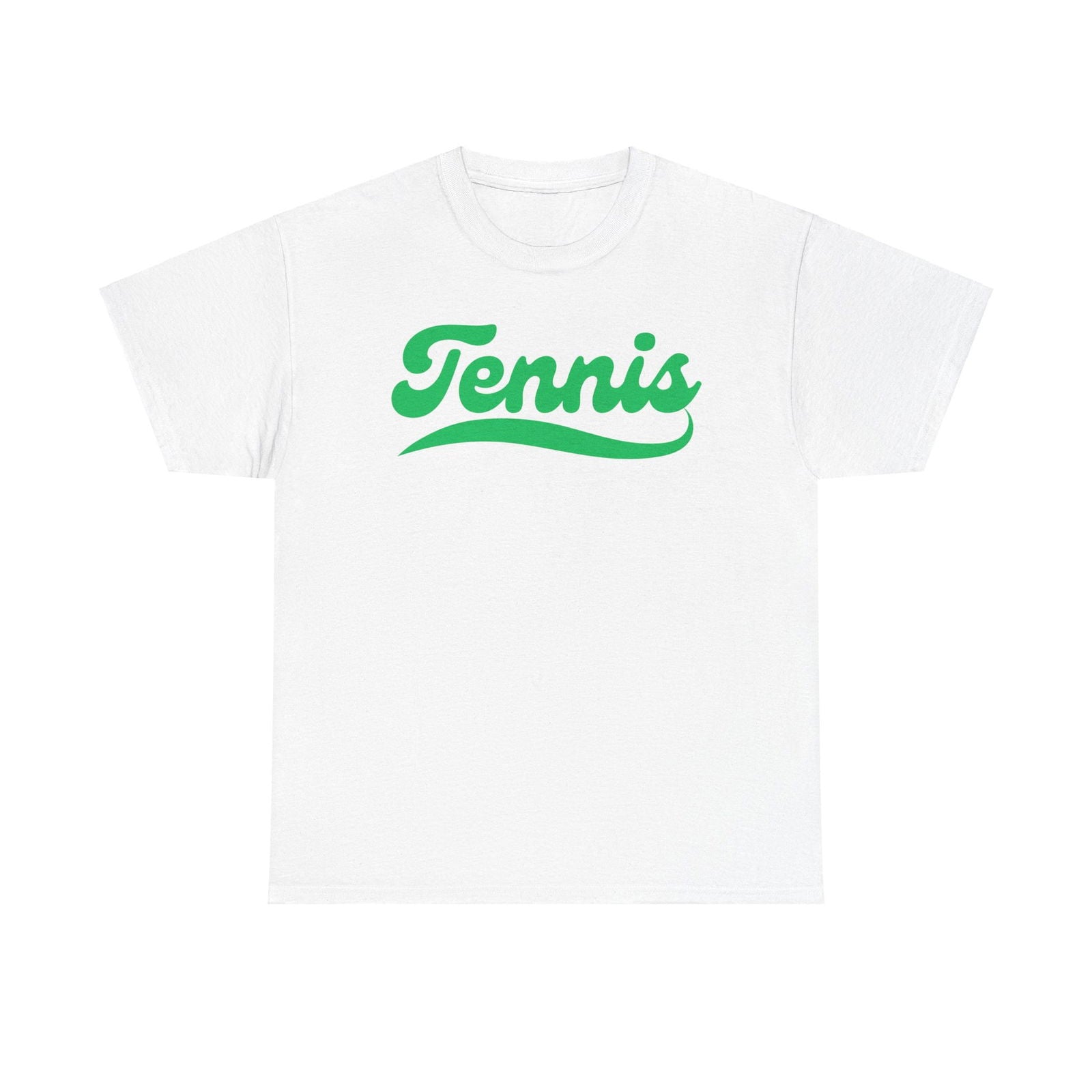 TENNIS 1 (White-Green) - Tennis Basic Tee - GRANDSLAM PH