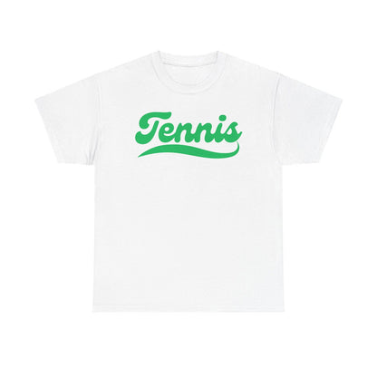 TENNIS 1 (White-Green) - Tennis Basic Tee - GRANDSLAM PH