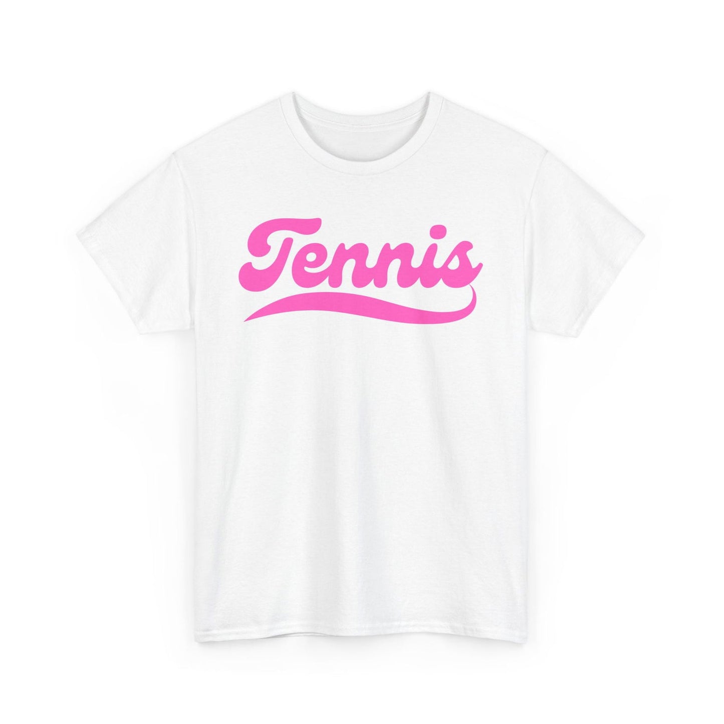 TENNIS 1 (White-Pink) - Tennis Basic Tee - GRANDSLAM PH