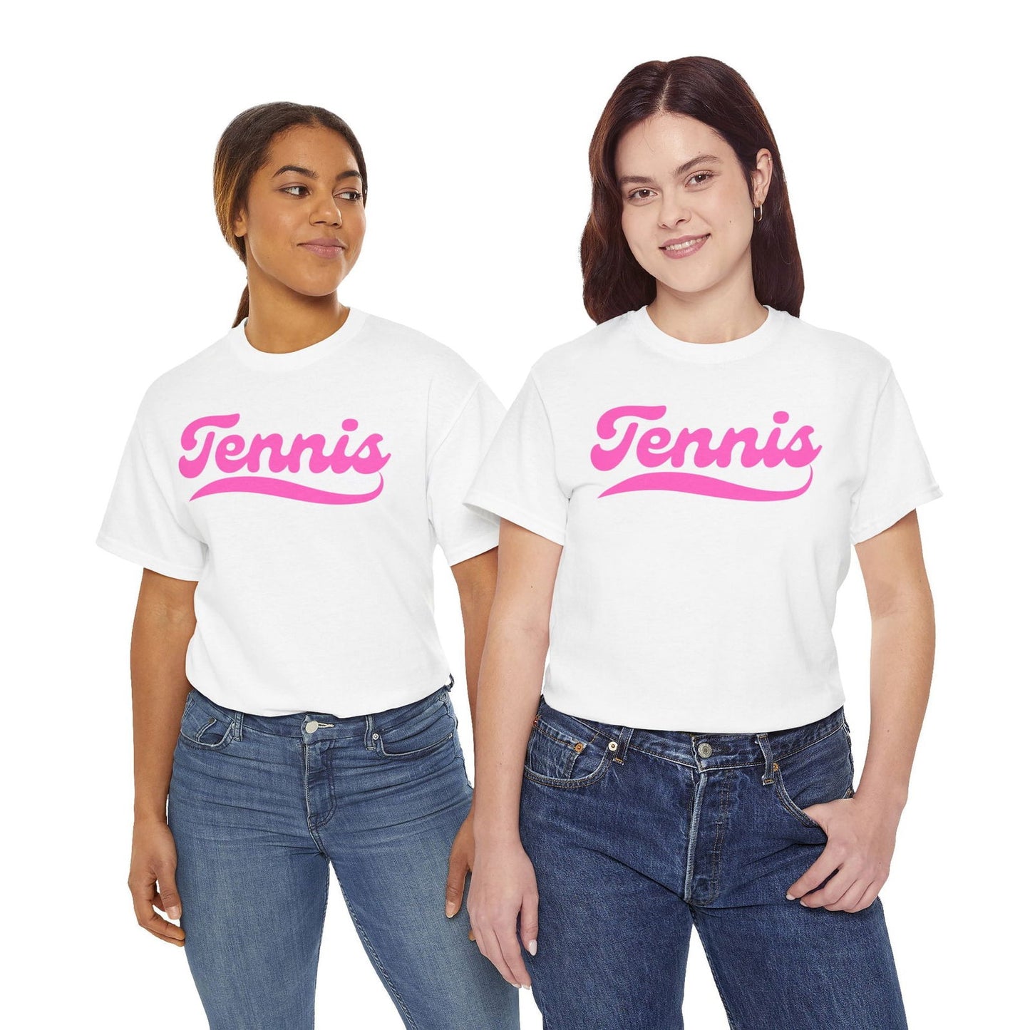 TENNIS 1 (White-Pink) - Tennis (Dri Fit) - GRANDSLAM PH