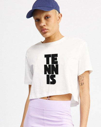 TENNIS 2 - Tennis Crop Top - GRANDSLAM PH