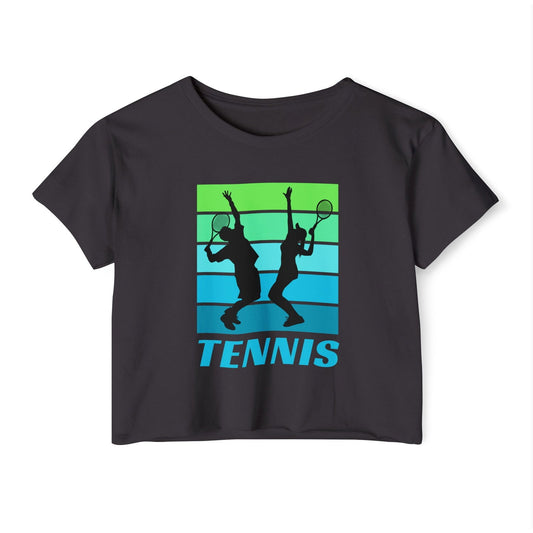 TENNIS 4 - Tennis Crop Top - GRANDSLAM PH