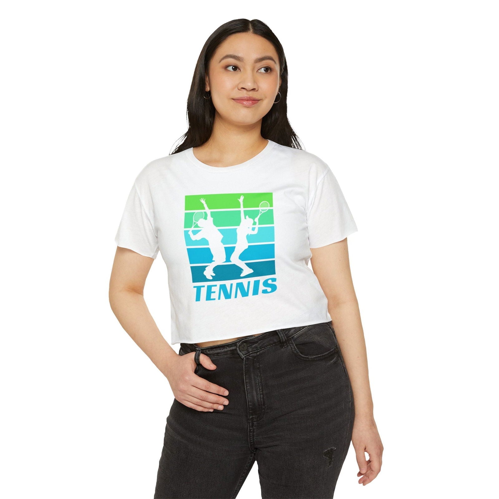 TENNIS 4 - Tennis Crop Top - GRANDSLAM PH