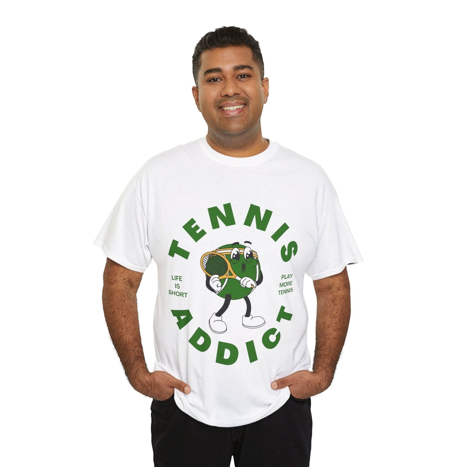 TENNIS ADDICT 1 - Tennis Basic Tee - GRANDSLAM PH
