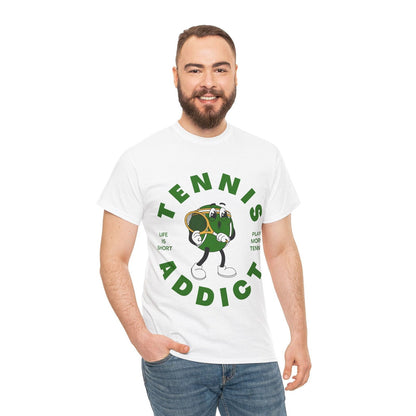 TENNIS ADDICT 1 - Tennis Basic Tee - GRANDSLAM PH