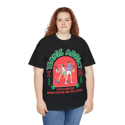 TENNIS ADDICT 2 - Tennis Basic Tee - GRANDSLAM PH