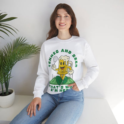 TENNIS & BEER - Tennis Sweatshirt - GRANDSLAM PH