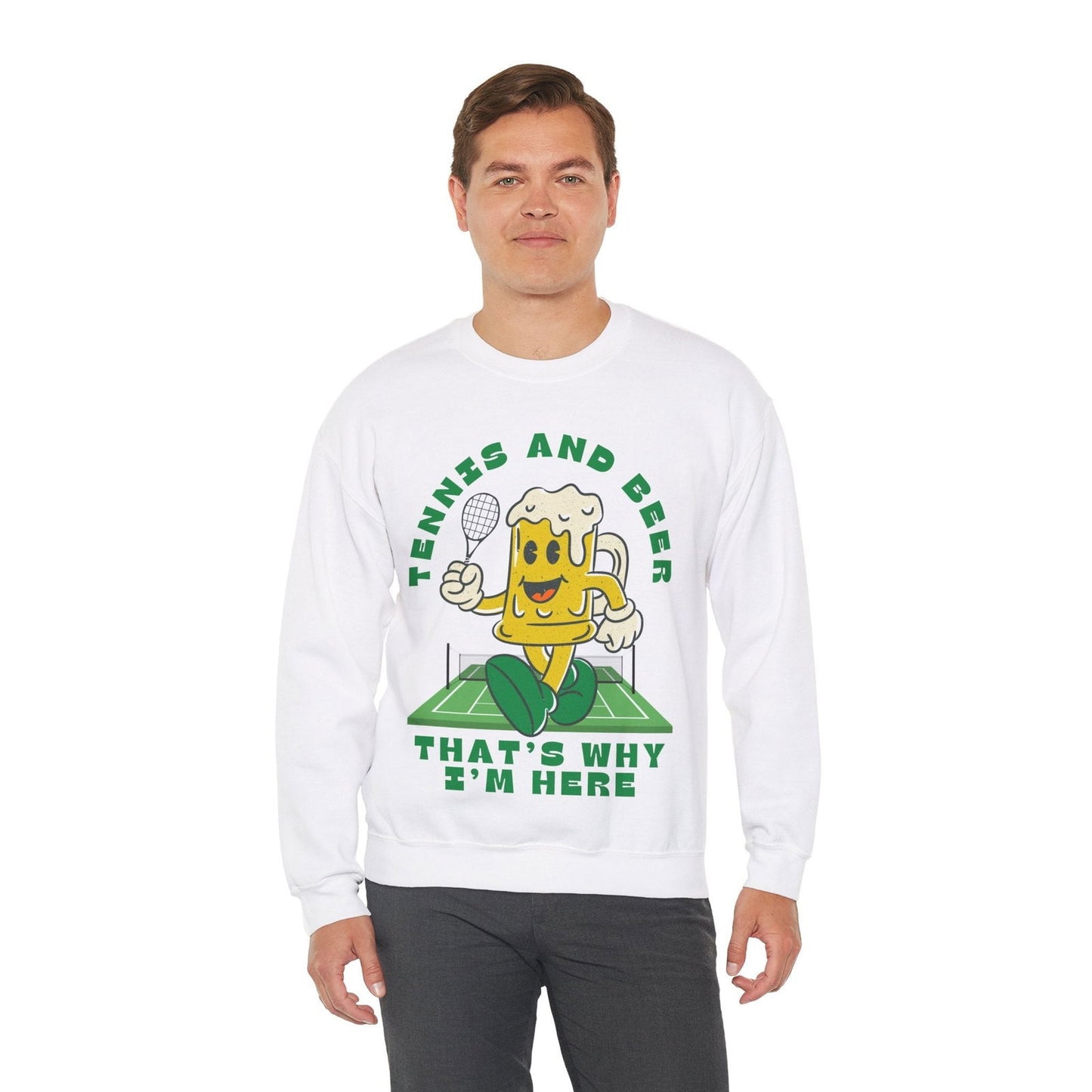 TENNIS & BEER - Tennis Sweatshirt - GRANDSLAM PH