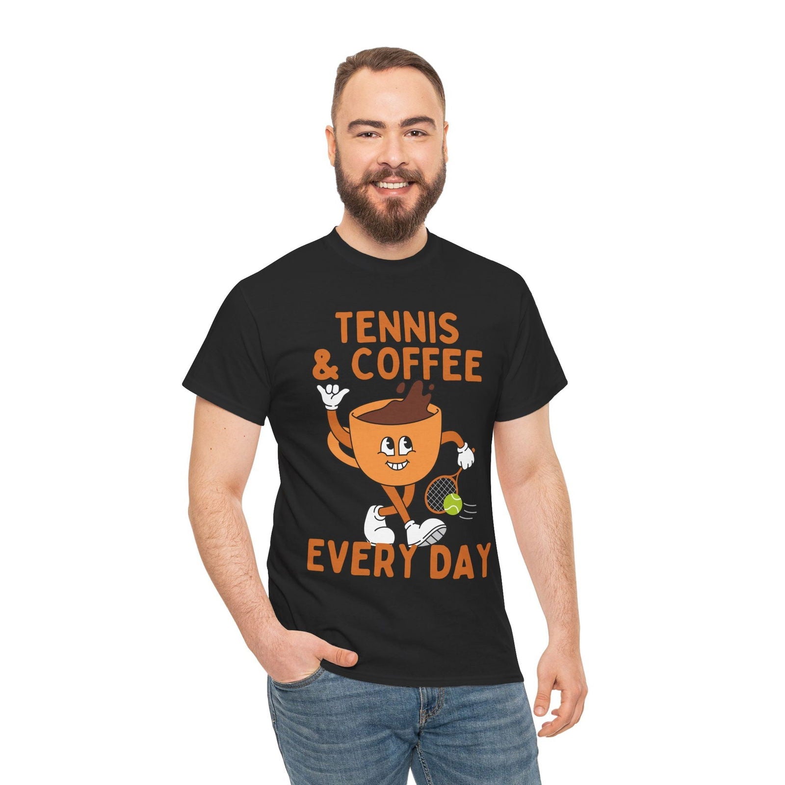 TENNIS & COFFEE EVERY DAY - Tennis (Dri Fit) - GRANDSLAM PH