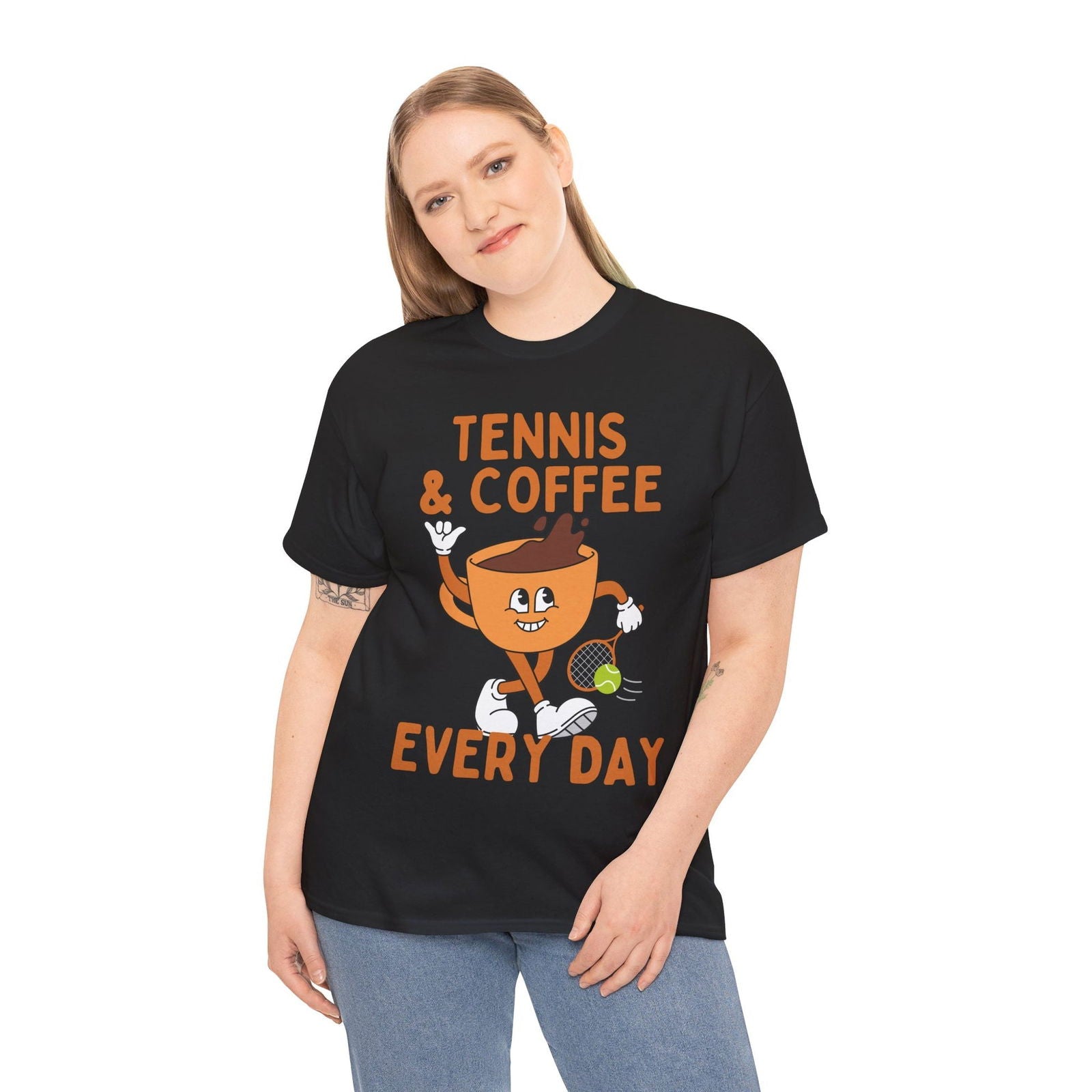 TENNIS & COFFEE EVERY DAY - Tennis (Dri Fit) - GRANDSLAM PH