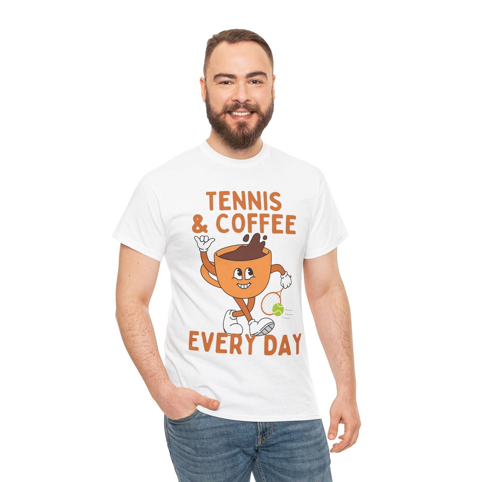 TENNIS & COFFEE EVERY DAY - Tennis (Dri Fit) - GRANDSLAM PH