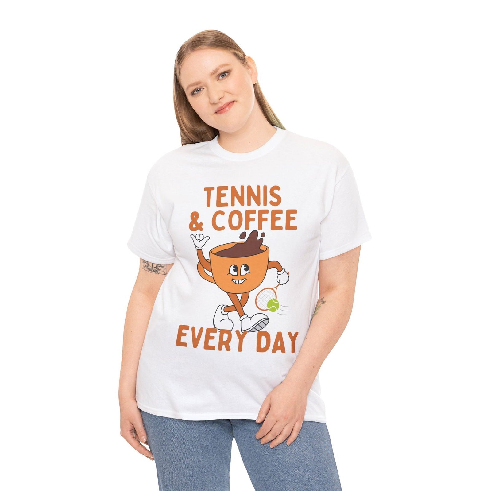 TENNIS & COFFEE EVERY DAY - Tennis (Dri Fit) - GRANDSLAM PH