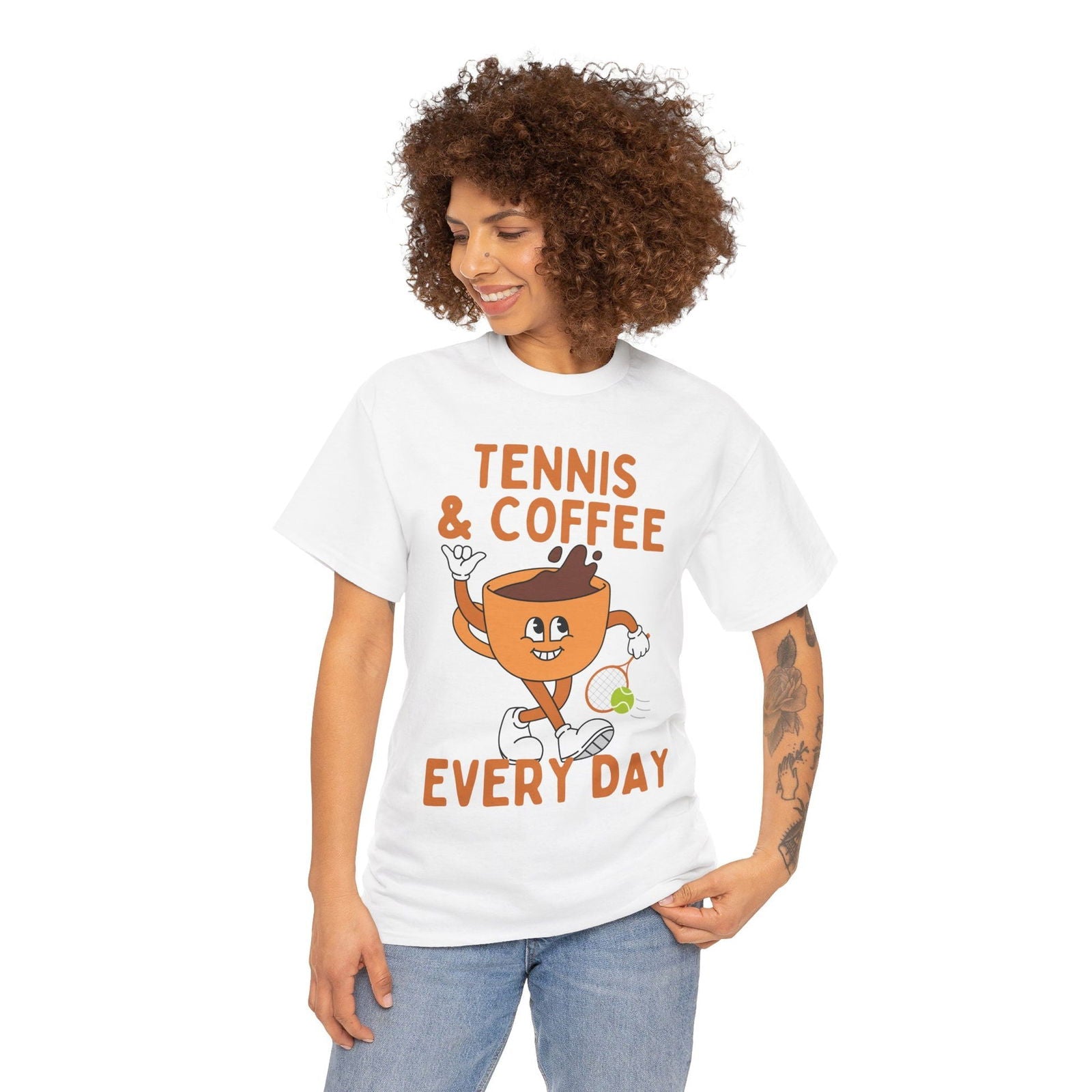 TENNIS & COFFEE EVERY DAY - Tennis (Dri Fit) - GRANDSLAM PH