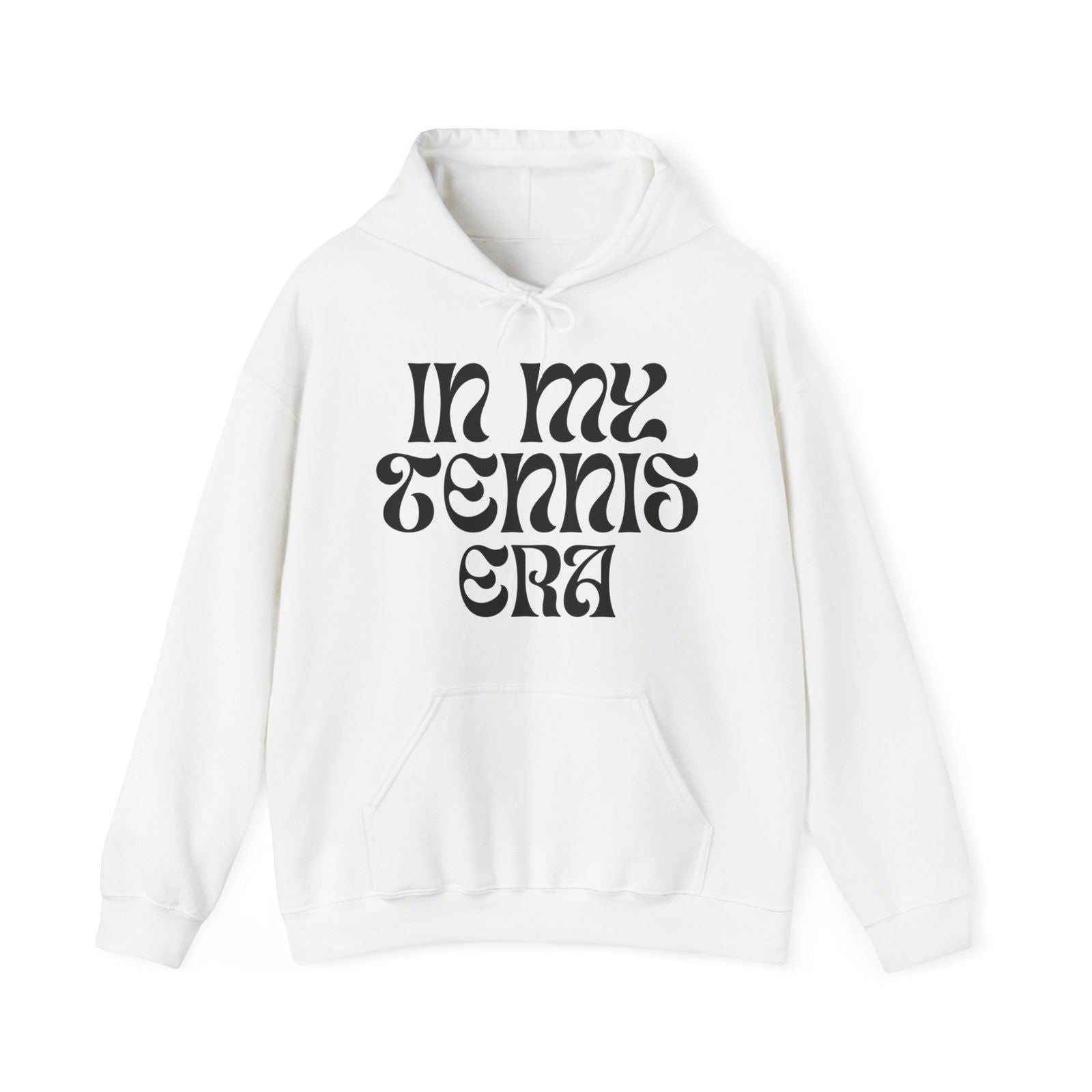 TENNIS ERA (Black & White)- Tennis Hoodie - GRANDSLAM PH