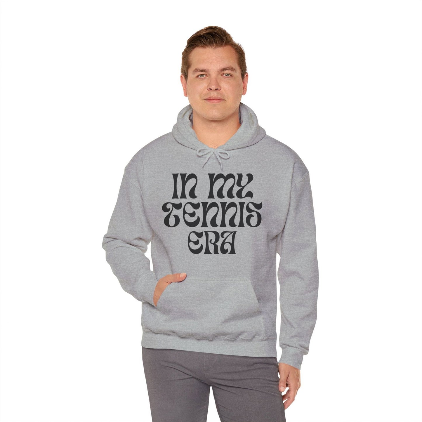 TENNIS ERA (Black & White)- Tennis Hoodie - GRANDSLAM PH