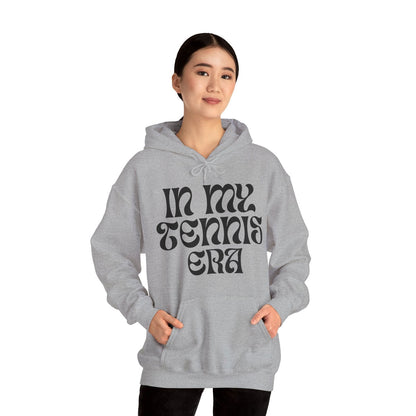TENNIS ERA (Black & White)- Tennis Hoodie - GRANDSLAM PH