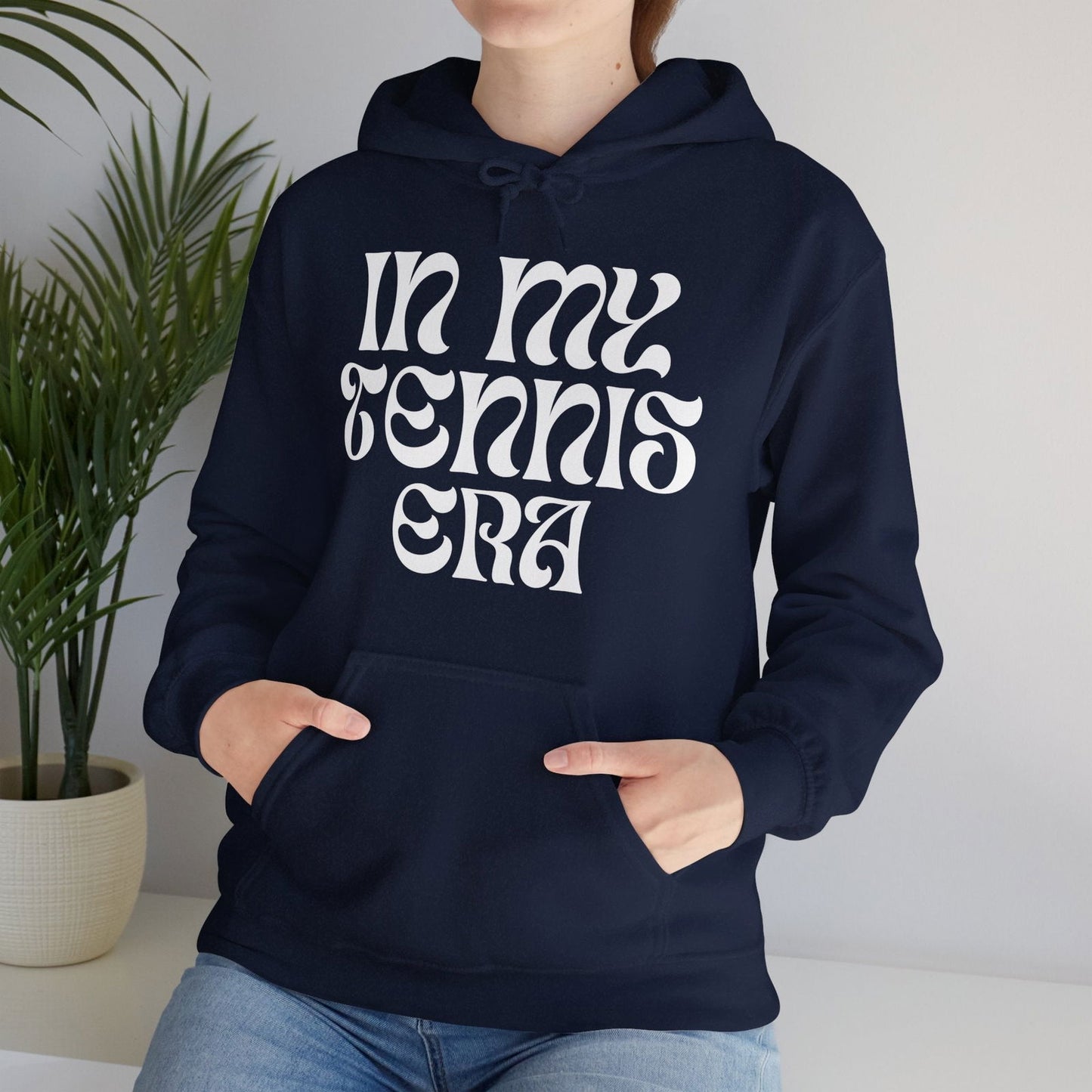 TENNIS ERA (Black & White)- Tennis Hoodie - GRANDSLAM PH