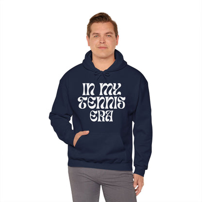 TENNIS ERA (Black & White)- Tennis Hoodie - GRANDSLAM PH