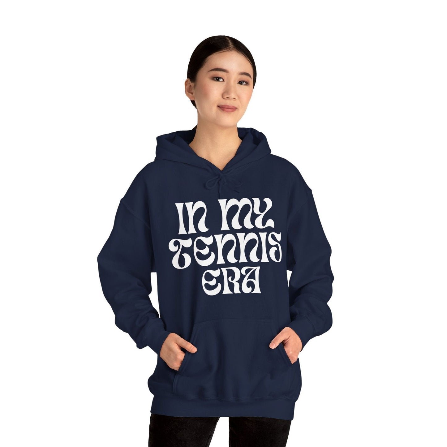 TENNIS ERA (Black & White)- Tennis Hoodie - GRANDSLAM PH