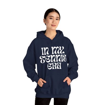 TENNIS ERA (Black & White)- Tennis Hoodie - GRANDSLAM PH