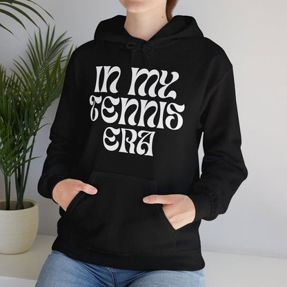 TENNIS ERA (Black & White)- Tennis Hoodie - GRANDSLAM PH