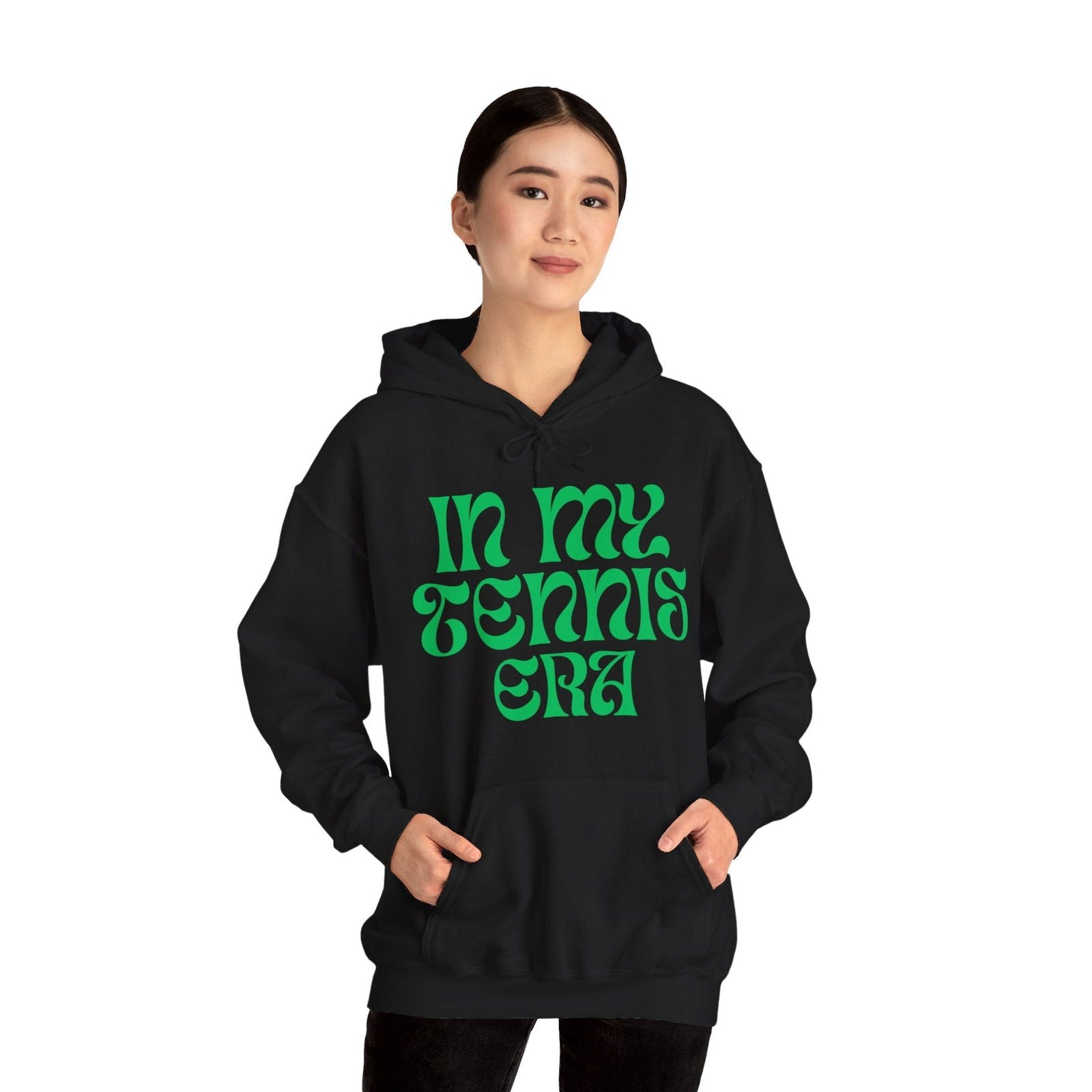 TENNIS ERA (GREEN) - Tennis Hoodie - GRANDSLAM PH