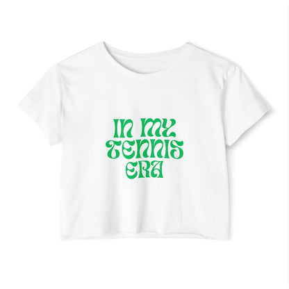 TENNIS ERA (Green) - Crop Top - GRANDSLAM PH
