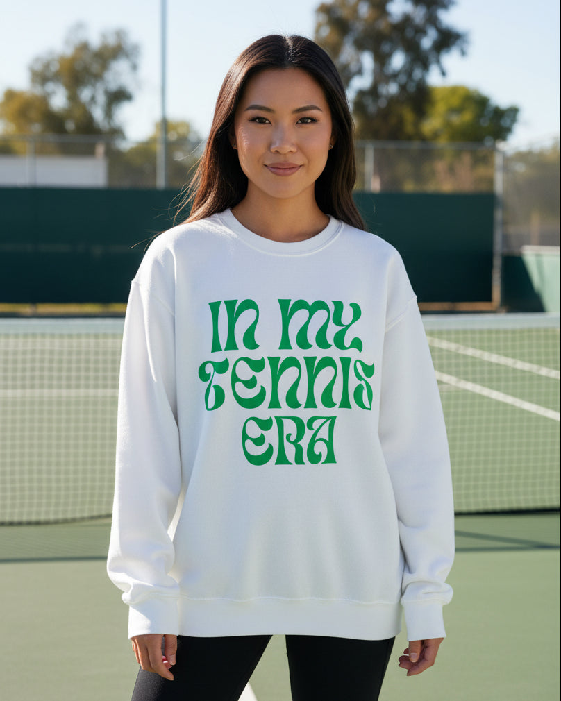 TENNIS ERA (Green) - Tennis Sweatshirt - GRANDSLAM PH
