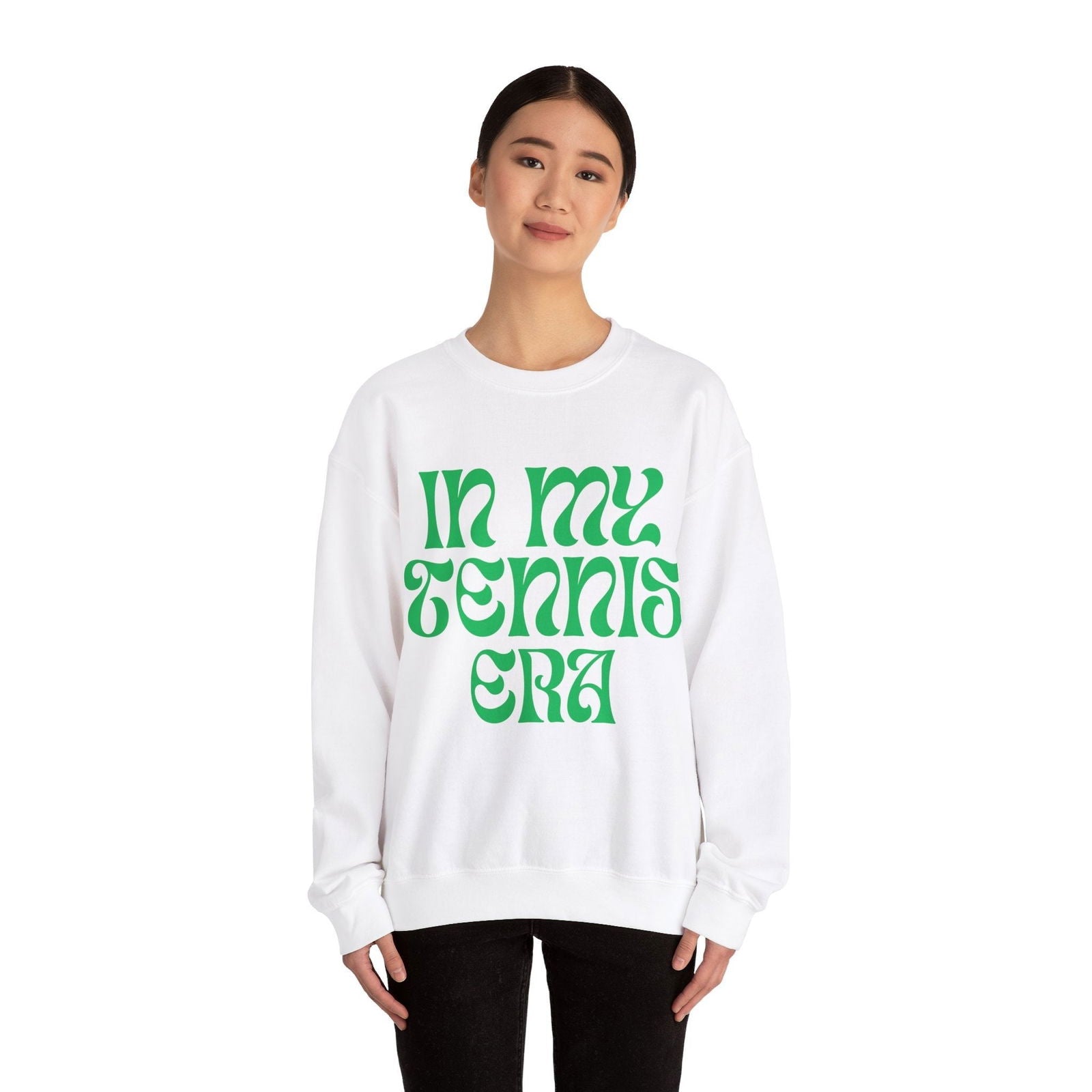 TENNIS ERA (Green) - Tennis Sweatshirt - GRANDSLAM PH