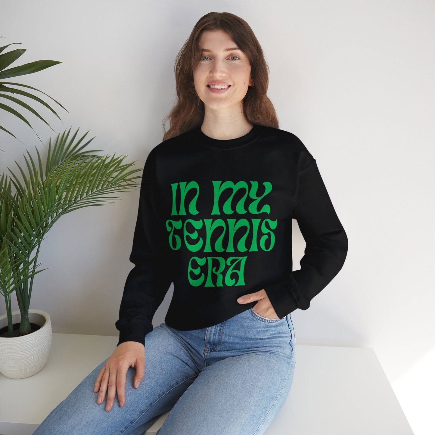 TENNIS ERA (Green) - Tennis Sweatshirt - GRANDSLAM PH
