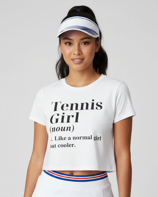 TENNIS GIRL - Crop Top - GRANDSLAM PH
