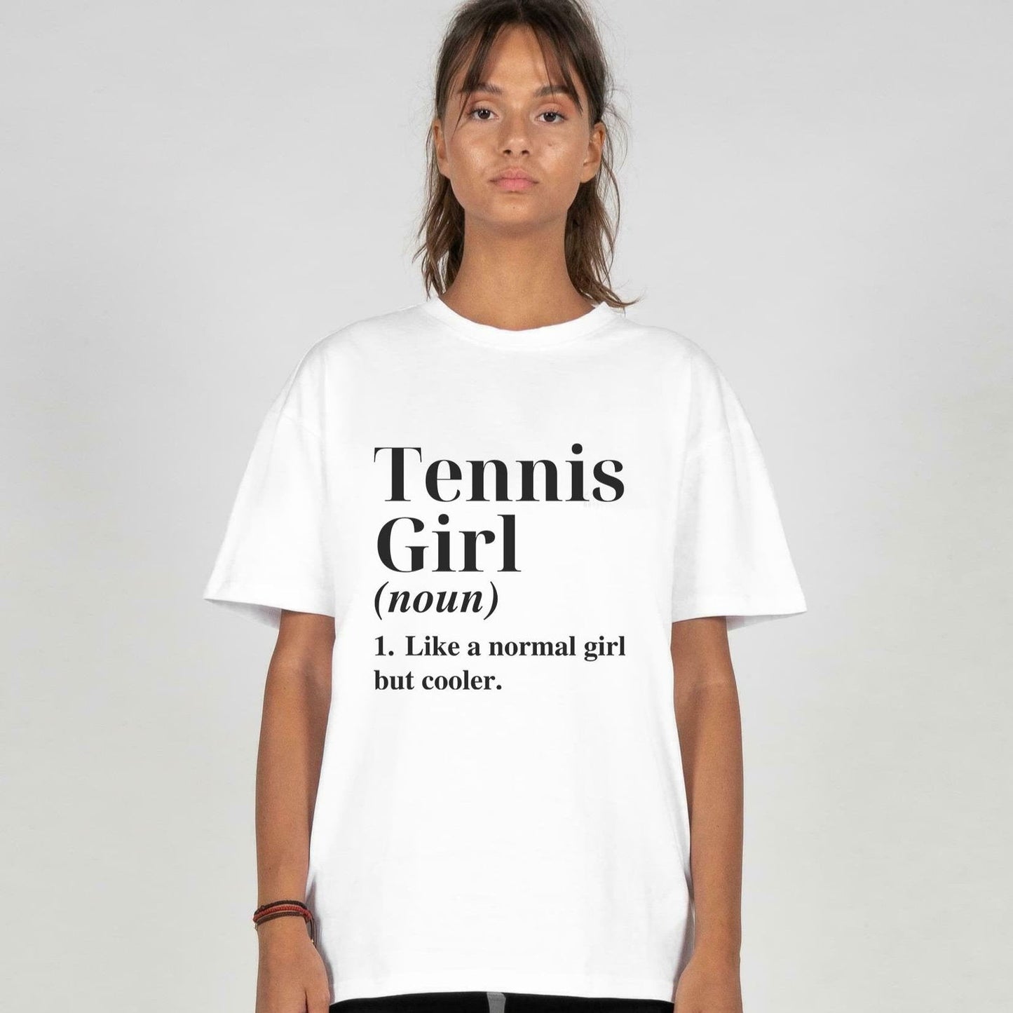 TENNIS GIRL - Tennis Basic Tee - GRANDSLAM PH