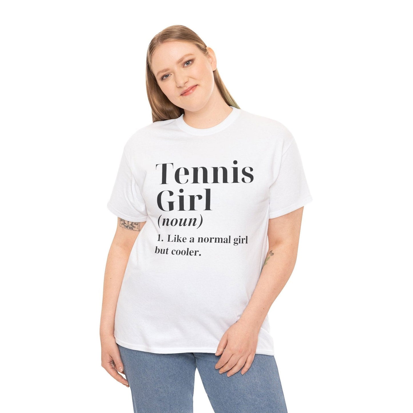 TENNIS GIRL - Tennis Basic Tee - GRANDSLAM PH