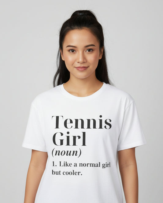 TENNIS GIRL - Tennis Basic Tee - GRANDSLAM PH